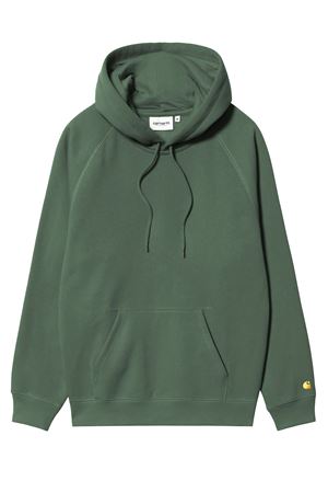 Felpa con cappuccio in cotone verde CARHARTT WIP | I0336612CX